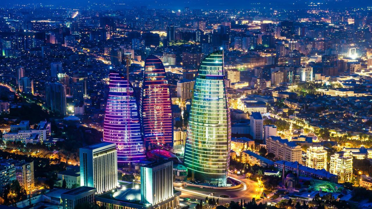 Caspian Ulduz Hotel Baku Exteriör bild